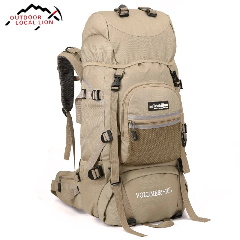 Большой Ёмкость рюкзак Для мужчин и женщин Открытый Дорожная сумка Пеший Туризм