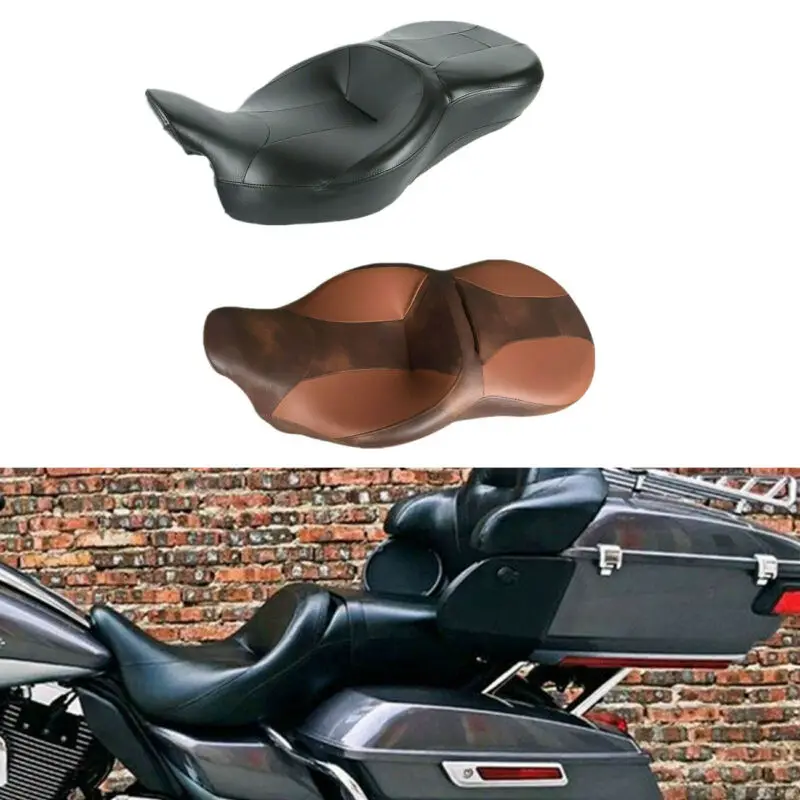 Мотоциклетное и ПАССАЖИРСКОЕ СИДЕНЬЕ для Harley Touring Electra Street Tri Glide Road King Ultra Limited FLHR