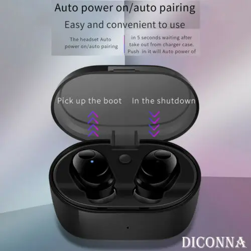 Наушники-вкладыши TWS Bluetooth 5 0 гарнитура спортивные Беспроводной наушники 3D стерео