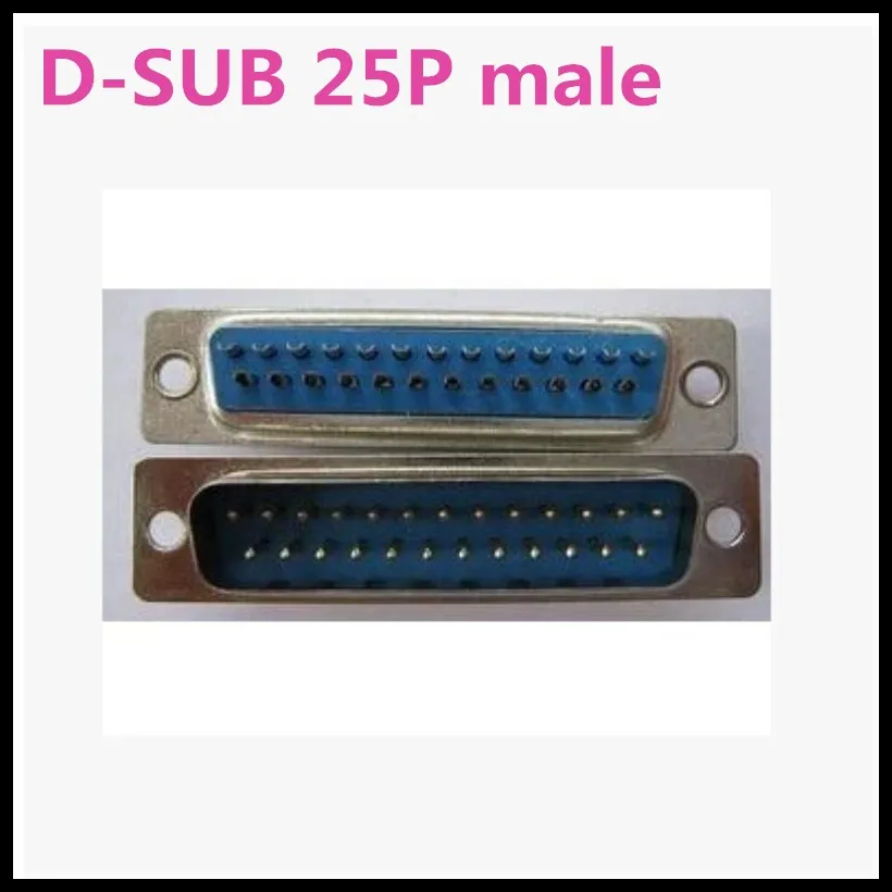 10 шт. 25Pin D-SUB DB25 разъем типа чашки для пайки | Компьютеры и офис