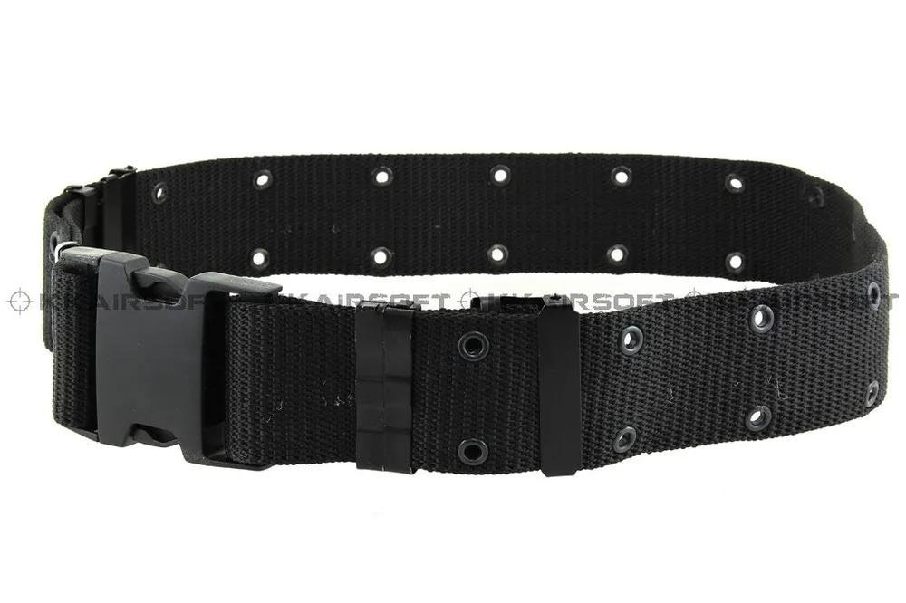 

military mens tactical belt US Army Combat BDU 2"1/4 Black Duty Belt [BT-02-BK]