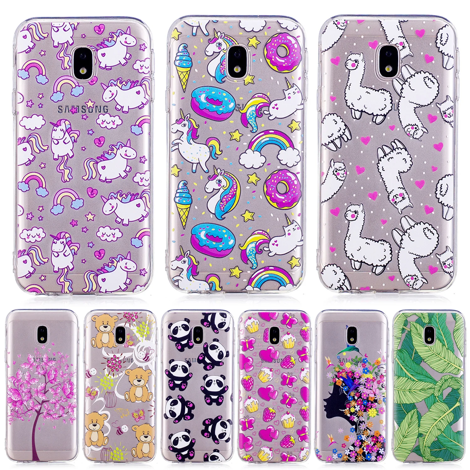Soft TPU Case for Samsung Galaxy J5 2017 J530 J530FM Transparent Silicone Cover Phone SM-J530FM J530FM/DS SM-J530F Coque |