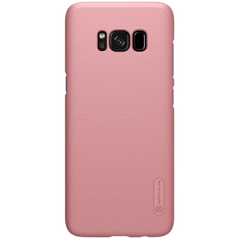 Чехол для samsung Galaxy S8/S8 Plus NILLKIN матовый щит задняя крышка для samsung Galaxy S8 чехол S8Plus S8+ бампер в розницу - Цвет: Rosegold
