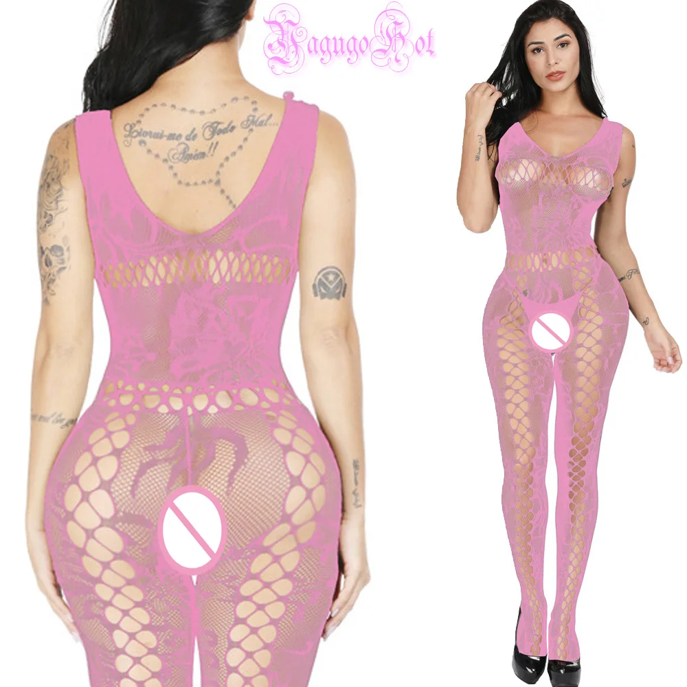 Боди Чулки замысловатые ажурные Cami V шеи цветочные кружева Полночь Babydoll