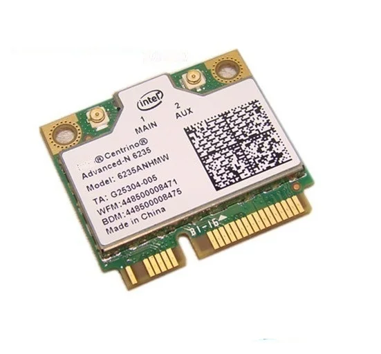 Intel Centrino Advanced-N 6235 6235ANHMW Wi-Fi  Bluetooth 4, 0  MINI PCI-E  802, 11 a/b/g/n  2, 4G/5GHZ