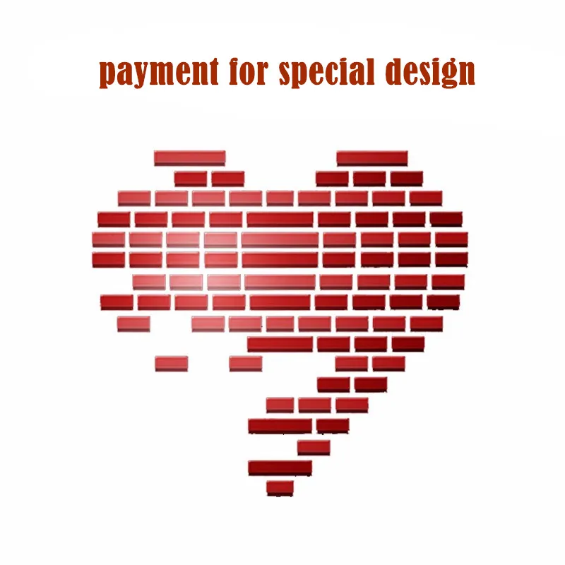 Возврат разницы/оплата за специальный дизайн/оплата дополнительную