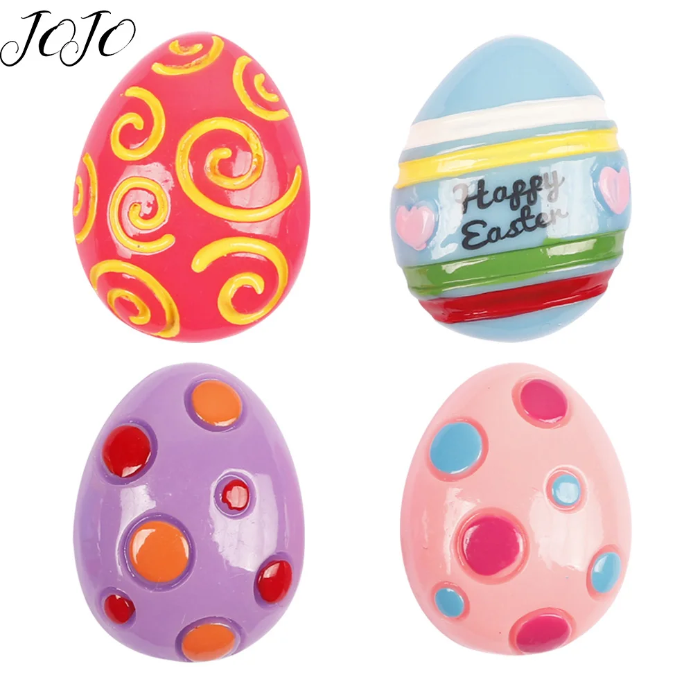 JOJO Луки 10 шт. DIY рукоделия яйцо плоскостной транзистор полимерные Стразы плоские