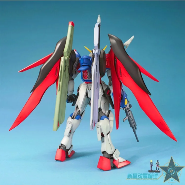 Японская оригинальная модель Gundam MG 1/100 семена DESTINY 00 мобильный костюм детские