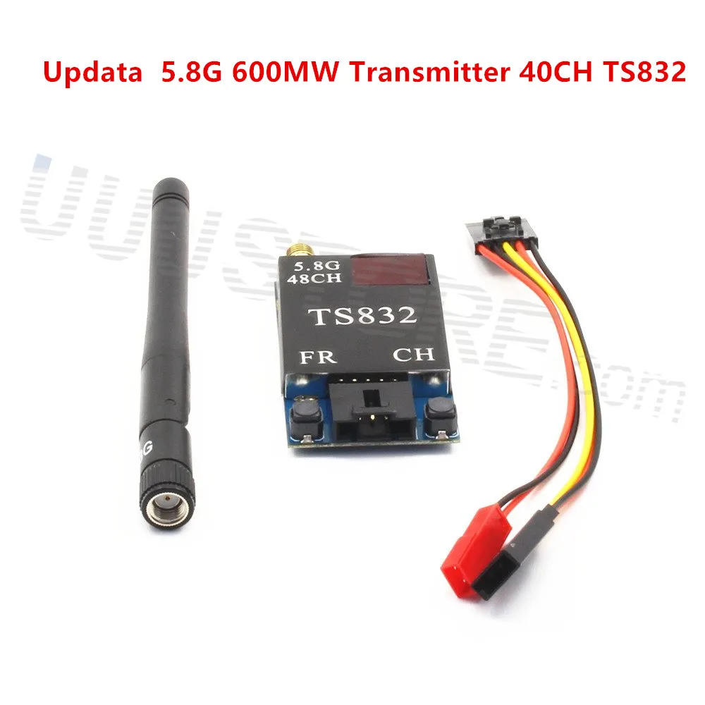 FPV RC 5 8G 8 ГГц 600 мВт обновление 48CH беспроводной видео передатчик (TX) модуль TS832