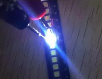 100 шт./лот светодиодная подсветка высокой мощности LED 1 Вт 3537 3535 холодный белый ЖК