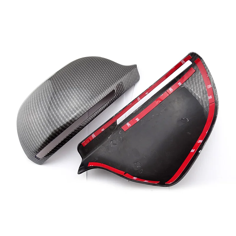 2008 -2013 углеродное волокно зерно боковое зеркало крышка отделка A5 A3 s3 A4 A6 A8 Q3 для Audi