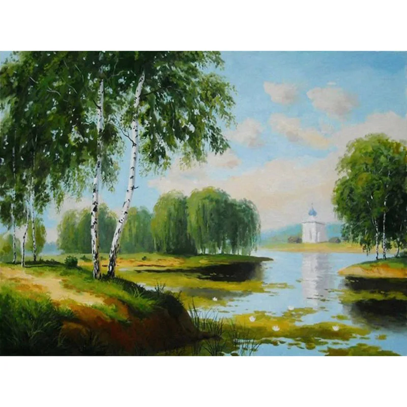 Алмазная живопись сделай сам наборы для вышивки крестиком 5d Вышивка живописный