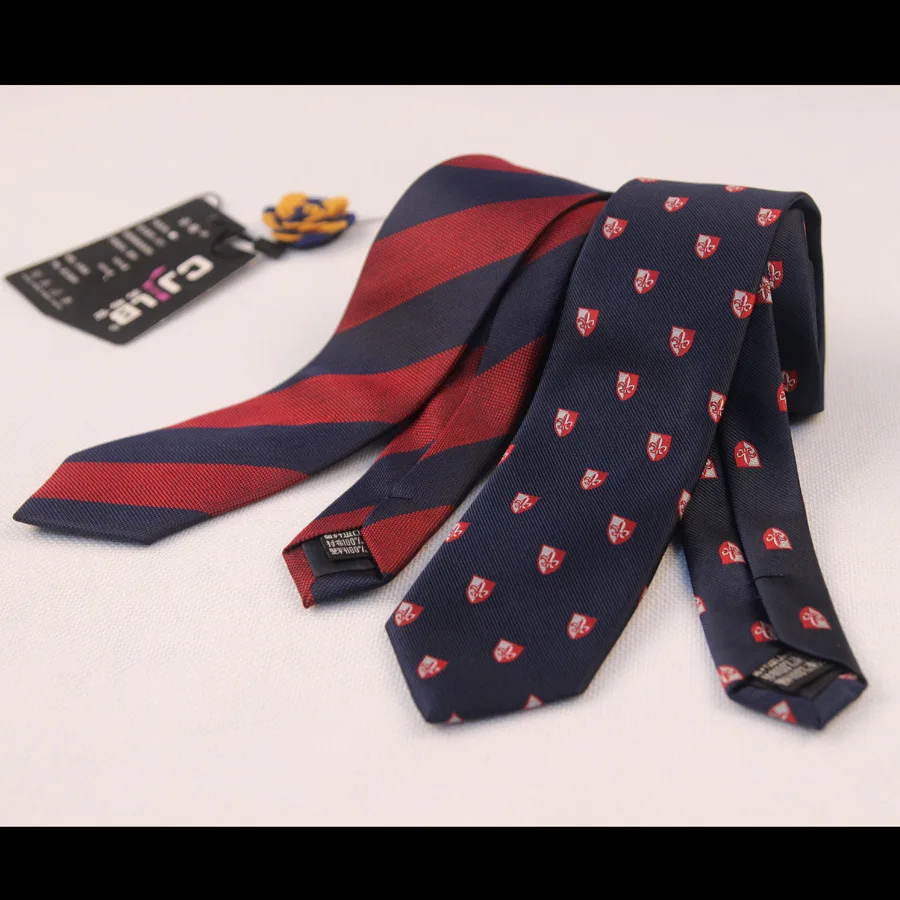 

43colors mens Korean fashion high-grade 1200 needle slim narrow 6CM for business wedding print striped neck ties 50pcs/lot fedex