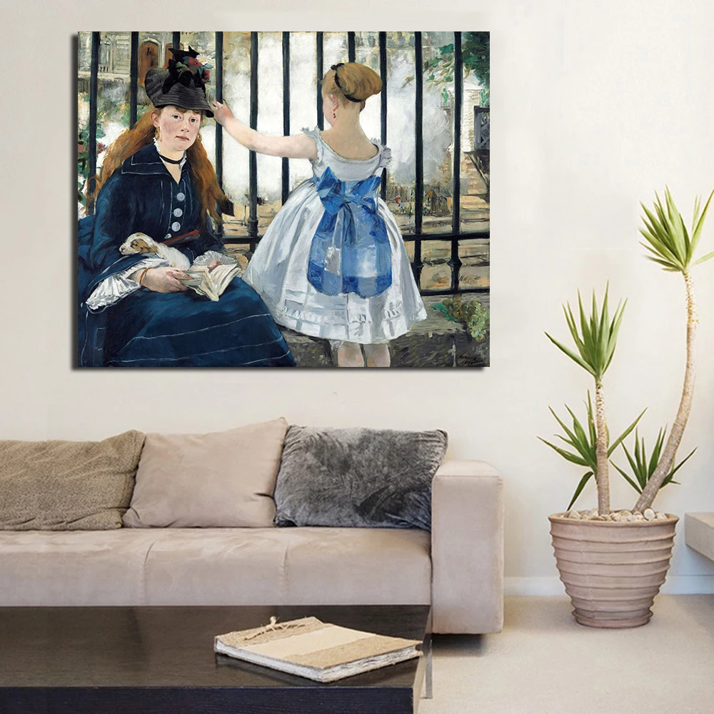 JQHYART картины на холсте Edouard Manet классические настенные для гостиной домашний