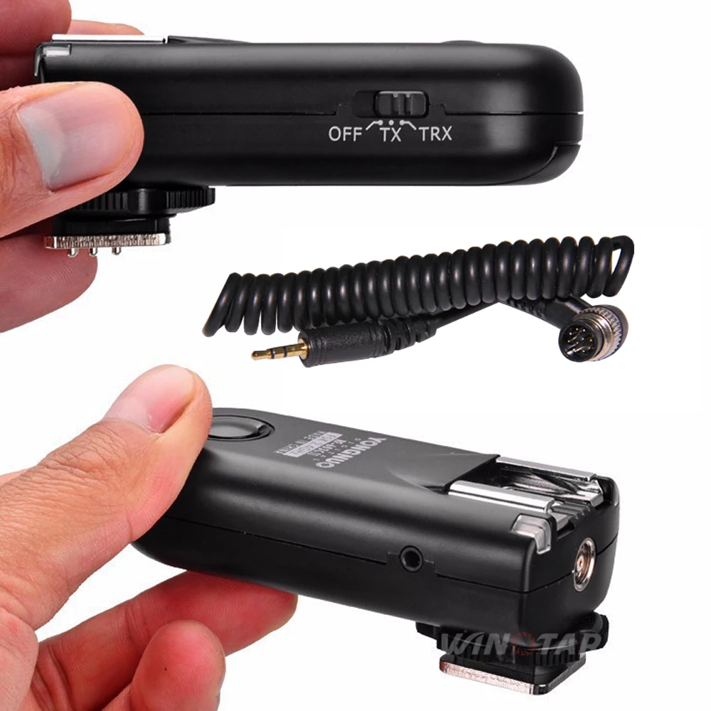 YONGNUO RF-603 II N1 Радио беспроводной удаленный триггер вспышки для Nikon Z9 Z8 D850 D810 D800E D700