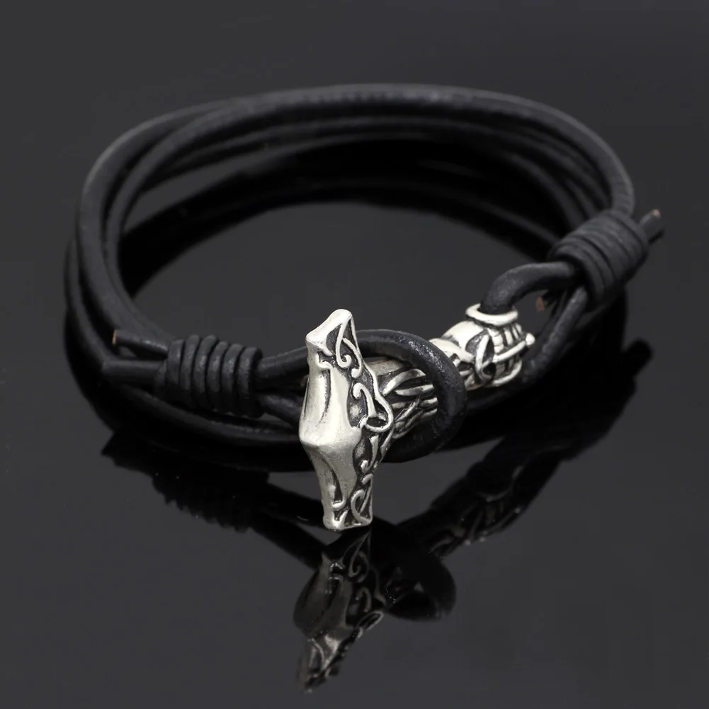 Мужской элегантный браслет Thor Celtic Irish Knot Hammer|hammer bracelet|bracelet braceletelegant bracelet |
