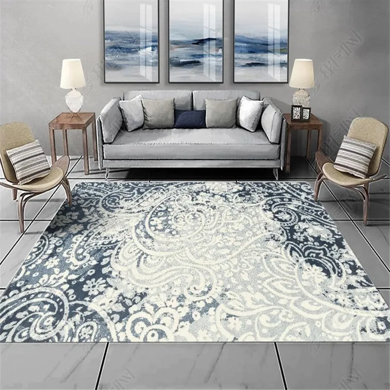 Ковры в этническом стиле богемном для гостиной спальни с кашемировым узором и