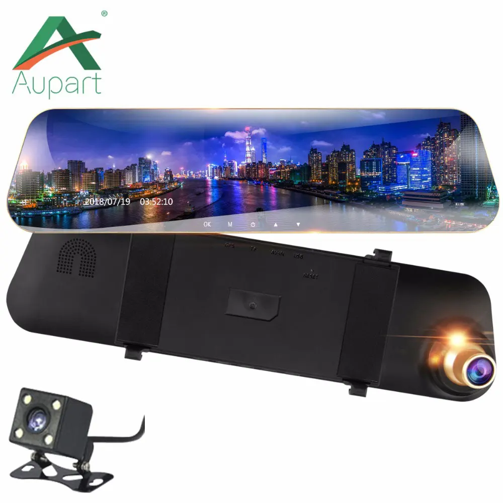 Автомобильный видеорегистратор с одним объективом видео 4 3 &quot1080 P регистратор