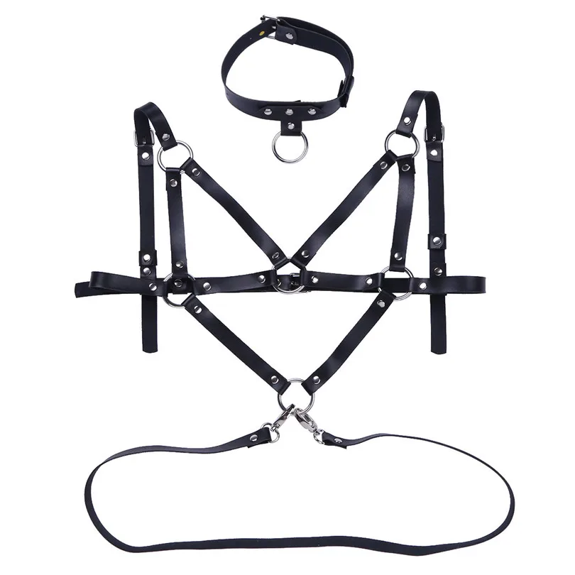 Женские регулируемые тела нагрудный ремень заклепки металлические