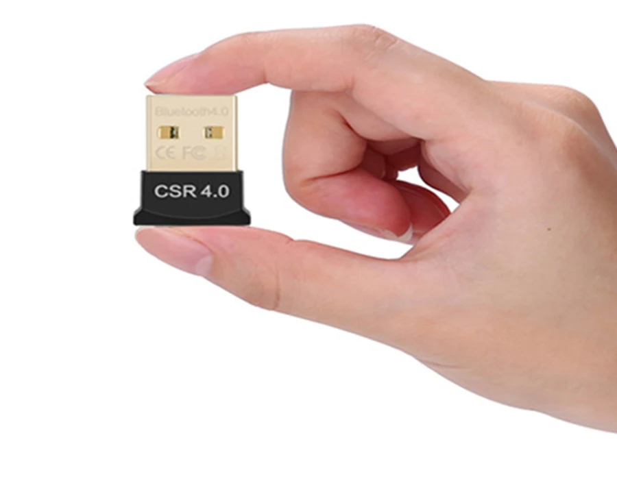 Компьютер USB адаптер Bluetooth V4.0 Двойной режим Беспроводной Dongle Бесплатная драйвер