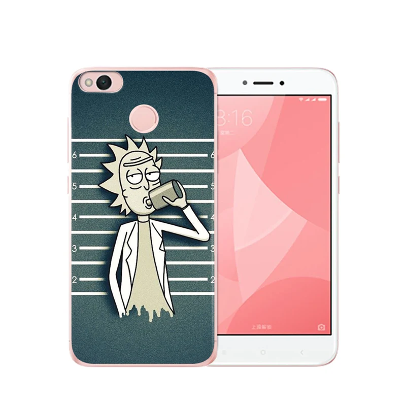 Роскошный чехол для телефона Rick And marty, чехол для Xiao mi Red mi 3S Pro 4X 4A 5A 5 Plus Note 3 4 4X6 6A mi A1 5X, мягкий силиконовый чехол из ТПУ