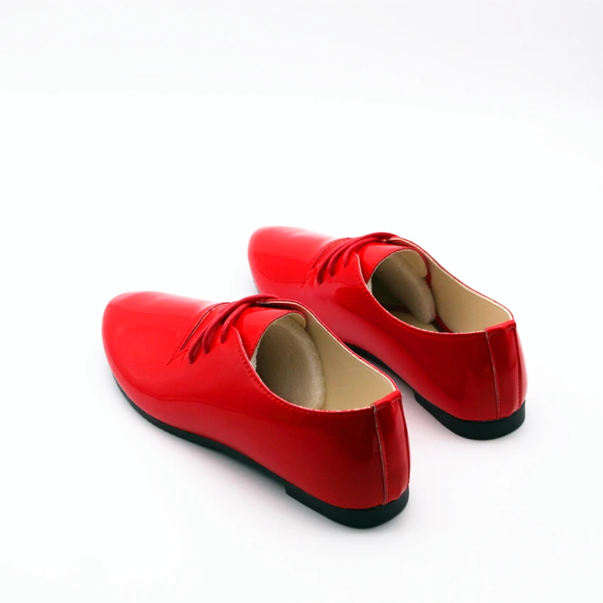 Cresfimix zapatos de mujer women cute comfortable pu leather lace up flat shoes lady spring &amp autumn cool a686 | Обувь