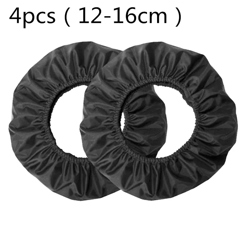 2 pcs 2/4 шт. для колес коляски Чехлы для Аксессуары для колясок инвалидная коляска защита от пыли крышка Водонепроницаемый колеса защита оптом - Цвет: 2 pcs
