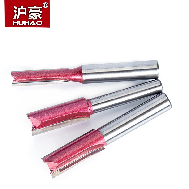 HUHAO 2 шт./лот фреза для дерева 6-12 мм промышленный класс прямые биты