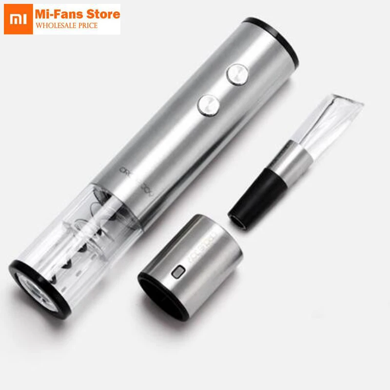 Xiaomi Circle Joy мини-пробка для вина из нержавеющей стали/автоматическая открывалка для бутылок красного вина/Быстрый Графин для вина фильтр для вина семейный бар