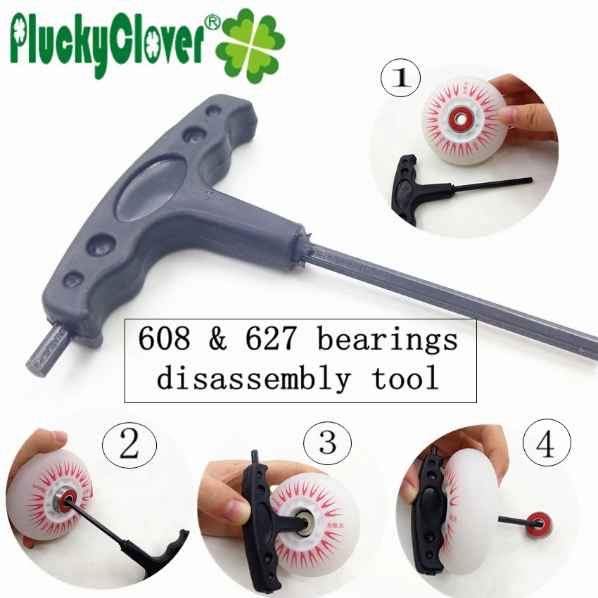 Skateboard Parts Combo~8pcs Abec9 Integrated Spacer Skateboard Bearings 608rs Longboard T-tool Skateboard Truck Bearings Wheels