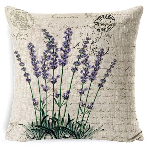 Fokusent Лавандовая Наволочка на подушку, Наволочка на подушку с надписью Love, хлопковый льняной Чехол на подушку, наволочки, декор для Дня Святого Валентина - Цвет: Бежевый