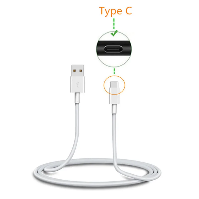 Адаптивное быстрое зарядное устройство 9 в 2018 А и USB-кабель Type C для передачи