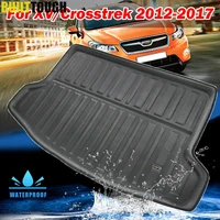 for subaru xv crosstrek impreza hatchback 2012 2017 rear boot liner trunk cargo mat tray floor carpet 2013 2014 2015 2016