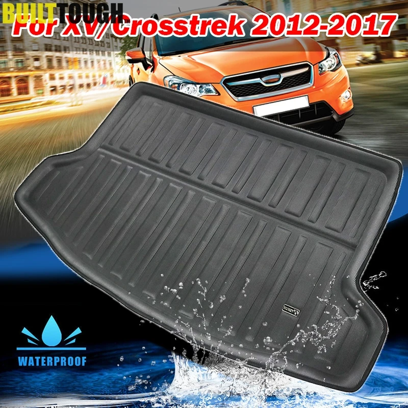 For Subaru XV Crosstrek Impreza Hatchback 2012-2017 Rear Boot Liner Trunk Cargo Mat Tray Floor Carpet 2013 2014 2015 2016 |