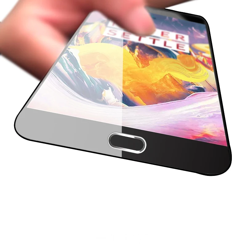 Allvcover 3D Full Экран закаленное Стекло для oneplus 3 9 H анти сломанной защитный Плёнки т