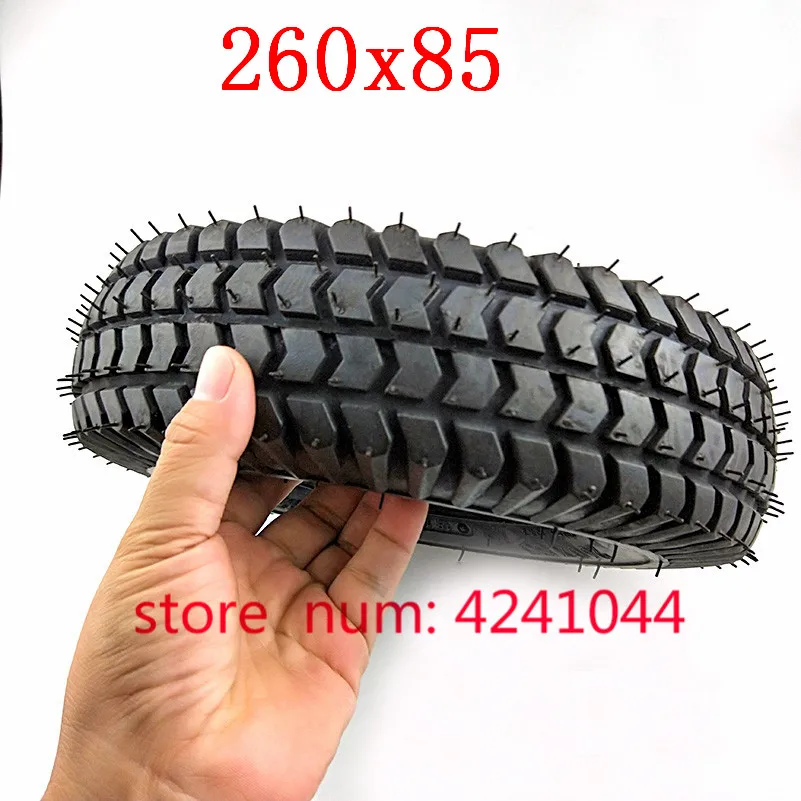 Высококачественные новые шины 260x85 3,00-4 10 ''x 3'', шины для скутеров и комплект внутренних трубок, подходит для электрических детских газовых скутеров, инвалидных колясок