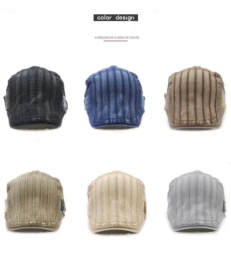JAMONT Повседневное snapback Для мужчин Кепки, полосатые береты шляпа хлопок Gorras без каблука Кепки s Ретро Стиль Casquette Кепки Для мужчин