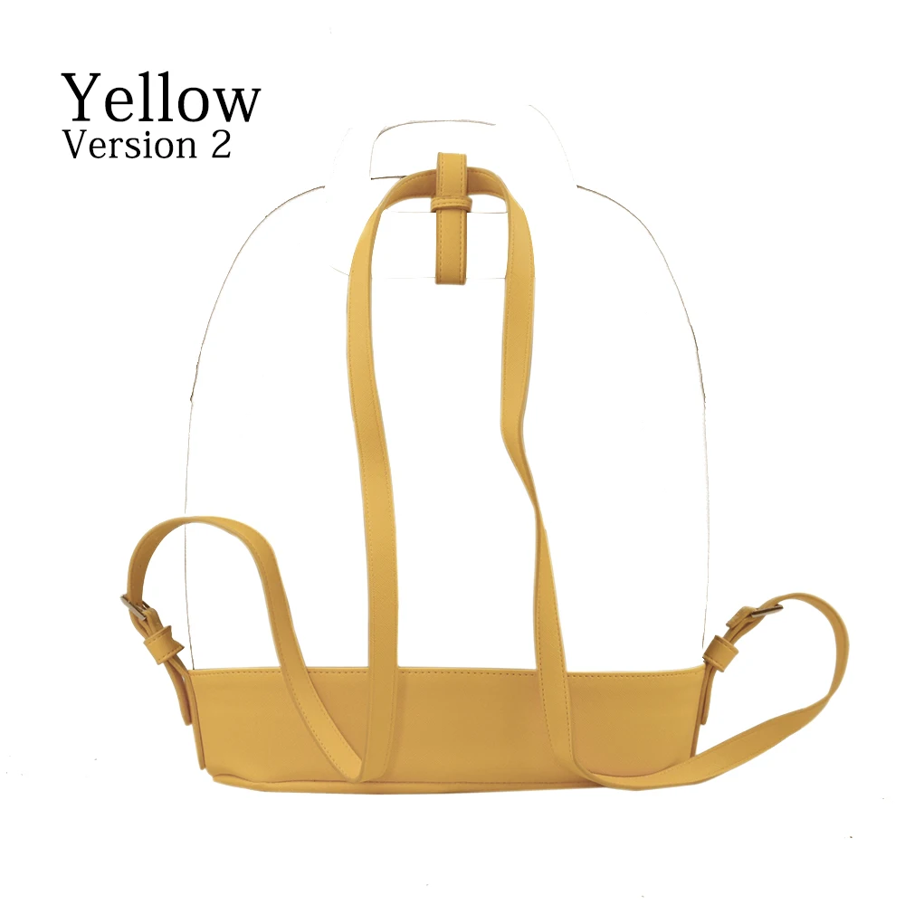 yellow Тонкий ремень из искусственной кожи для O Bag 50 нижний ремень для рюкзака Obag 50 - Цвет: yellow