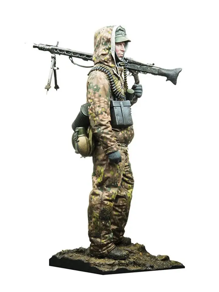 1/35 масштаб немецкая полевая машина Gunner Miniatures Вторая мировая война Неокрашенная