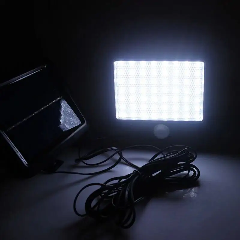 BRIGHTINWD 56 LED Solar Lamp Split Body Induction Wall Outdoor Home Courtyard Gate Light Control Lighting Street | Лампы и освещение