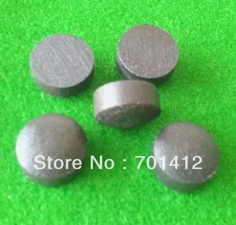 5 шт./лот 13 мм наконечник для скачка/жесткие наконечники коричневого цвета|cue tips|13mm