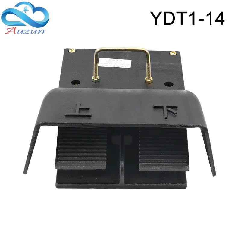 

foot switch yd t1 - 14 cast iron bidirectional up and down pedal switch silver contact hydraulic bending machine