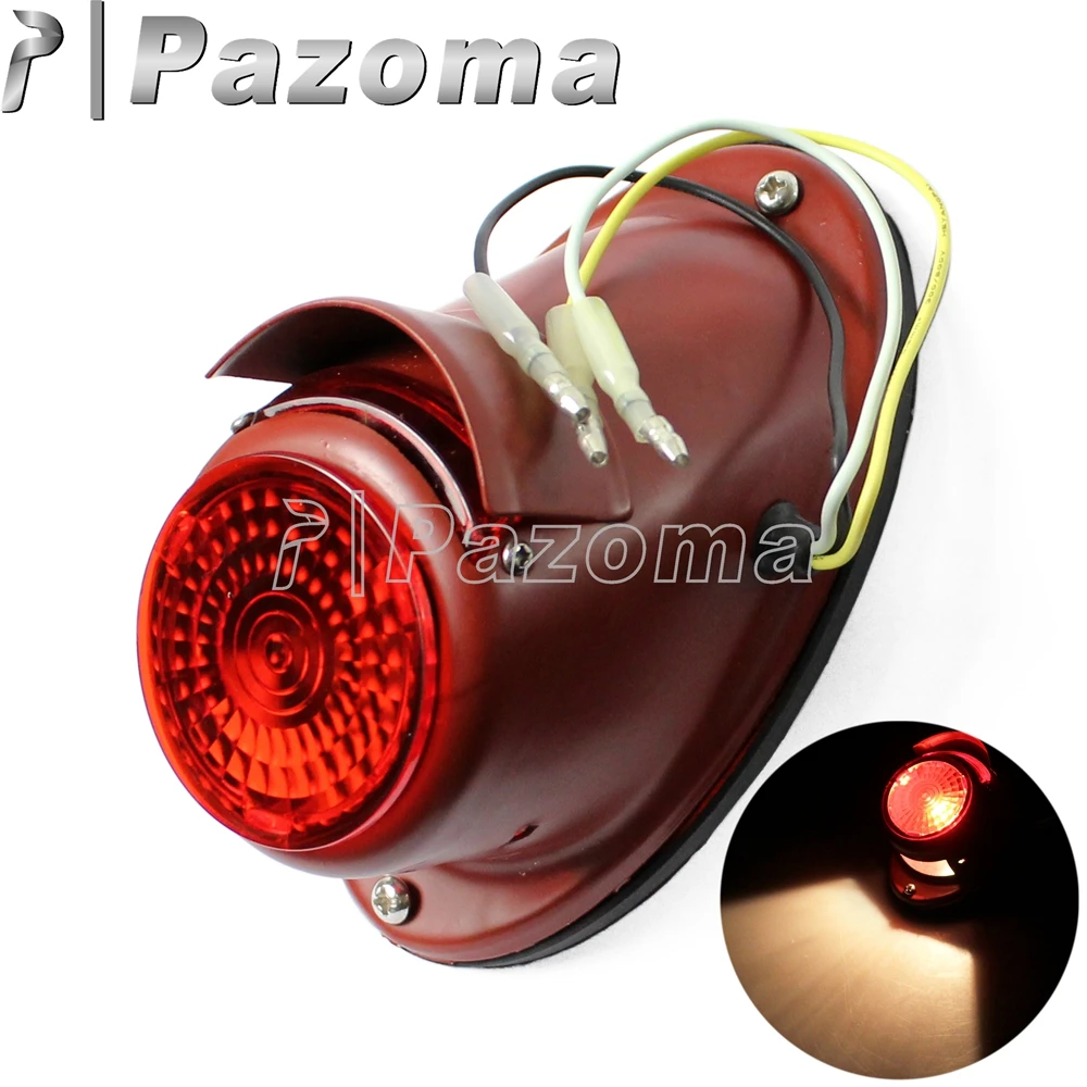 Задний стоп фонарь для мотоцикла лампа брызговика BMW K750 M72 R75 DNEPR Урал KS750 12 В|brake light