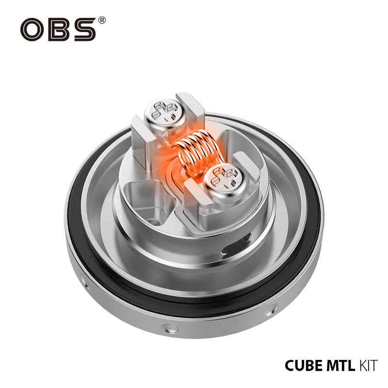 Атомайзер для электронных сигарет OBS Engine MTL 2 мл RTA испарителя OBSCube комплект 510