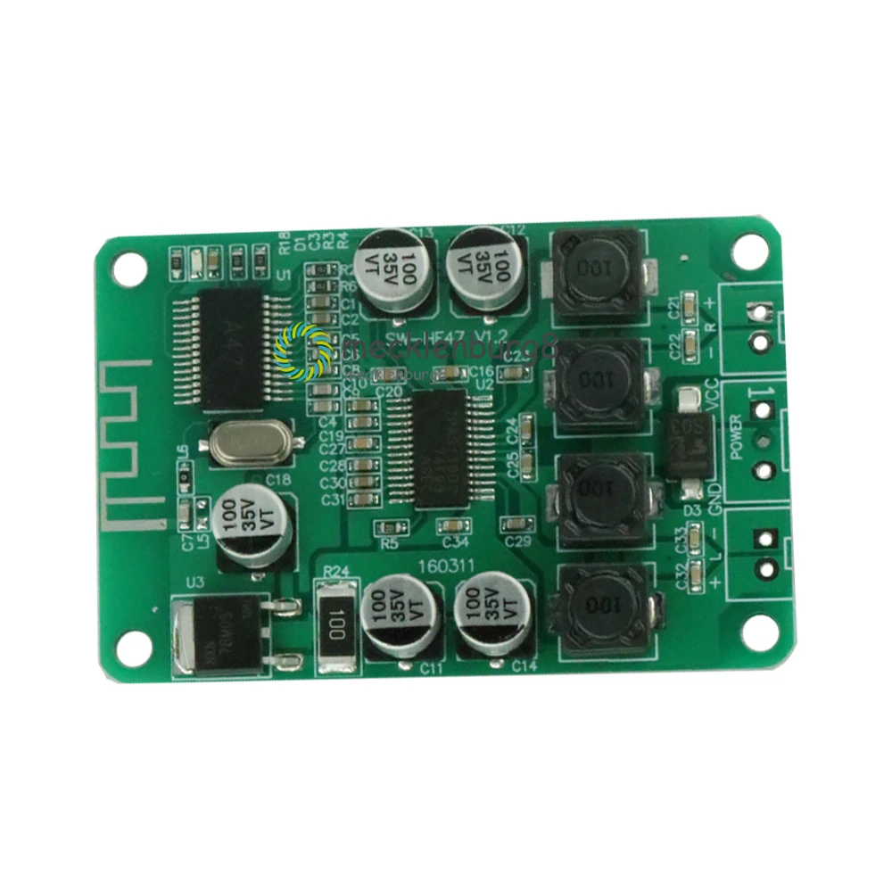 TPA3110 2X15W 15W + беспроводной Bluetooth аудио усилитель мощности плата двухканальный Amp