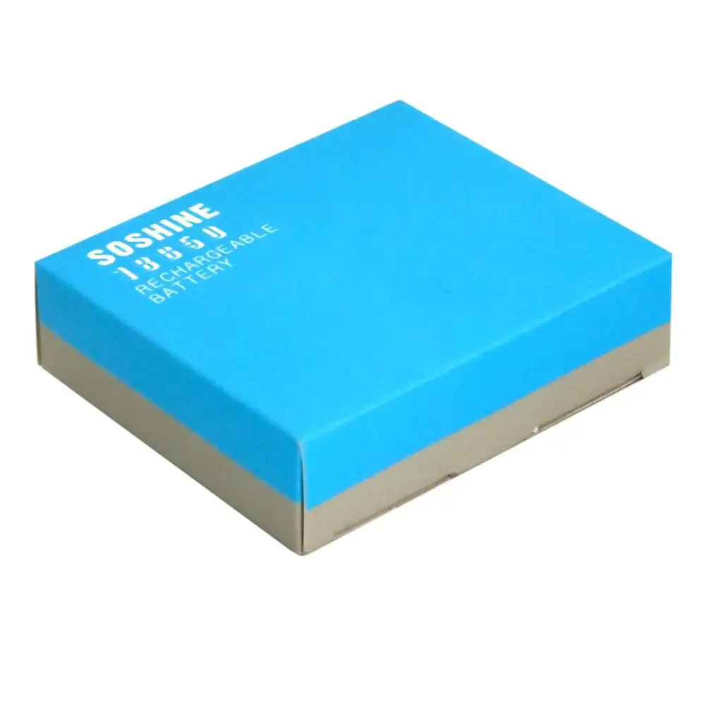 4 шт./лот Soshine 18650 литий ионная батарея 3 7 V 2800mAh перезаряжаемые Защищенные Литий