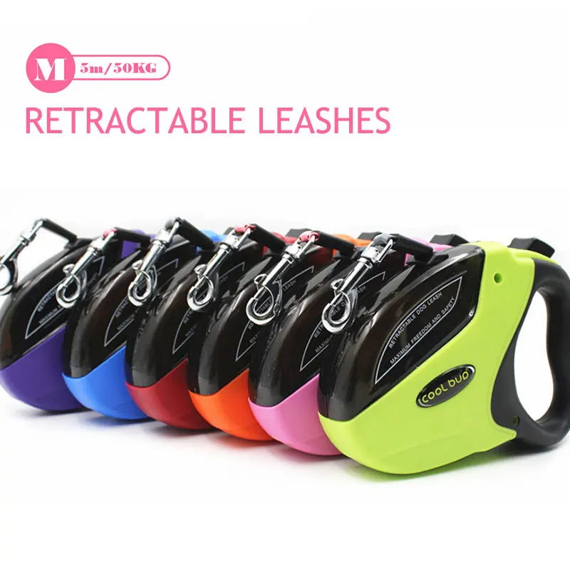 поводок для собак 5 м Автоматическая Выдвижная Собаку Поводок Расширение