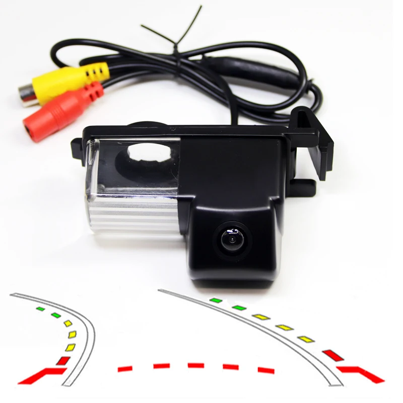 Камера заднего вида с динамической траекторией парковочная камера для Nissan 350Z 370Z