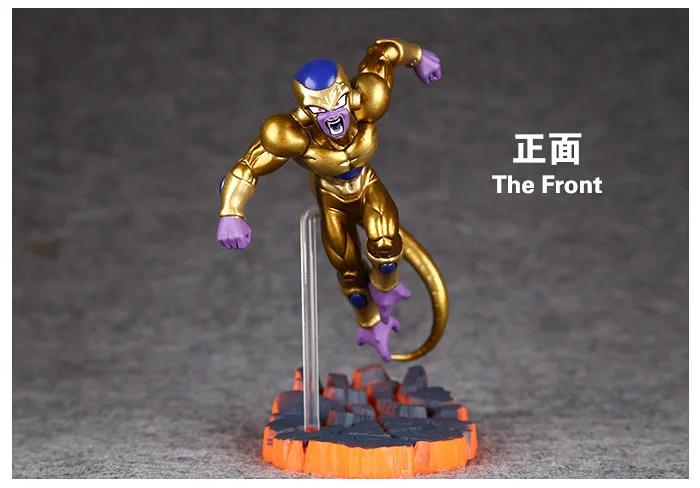 2 шт. Fukkatsuno F Super Saiyan Son Goku Gokou Gold Freza Frieza Dragon Ball Z Battle 6 &quotфигурка|action figure|son gokudragon ball |
