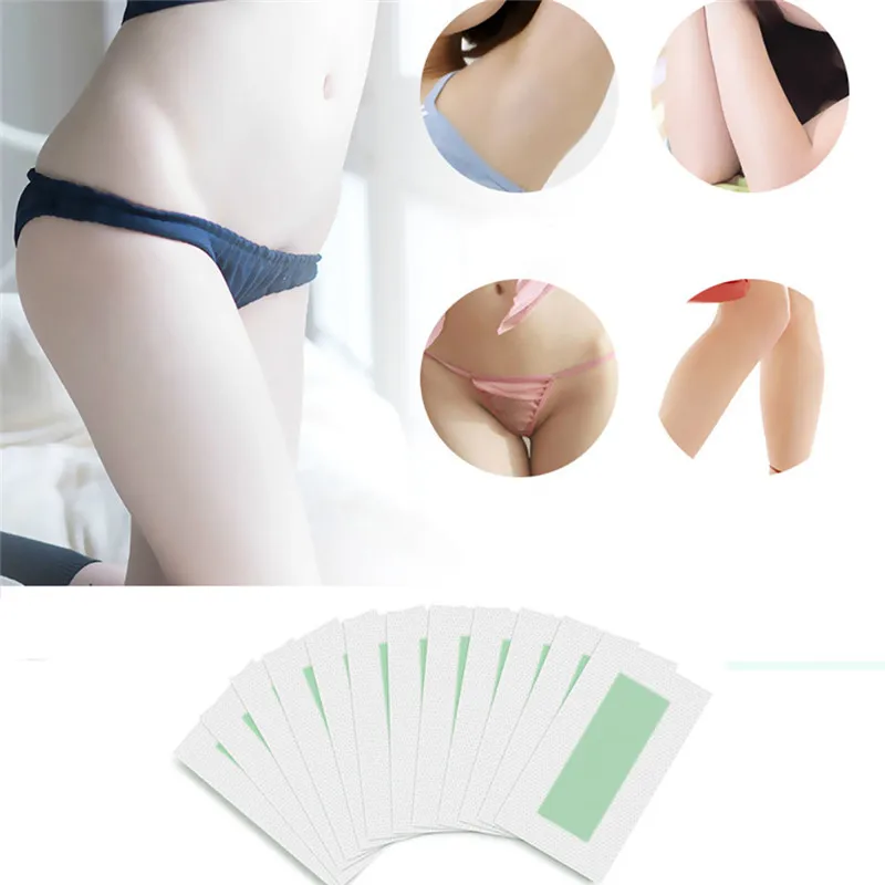 10 шт. восковые полоски для удаления волос 4 Х9 см | Красота и здоровье